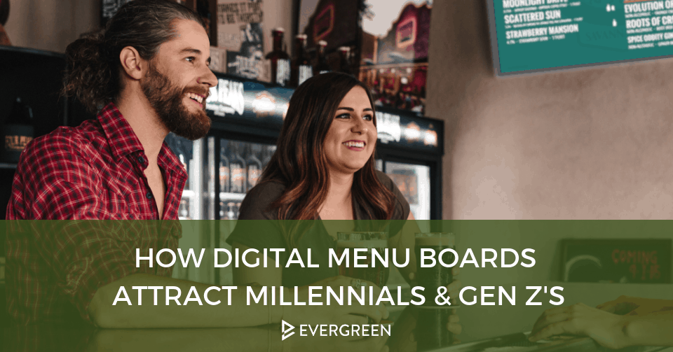 How a Digital Menu Board Can Attract Millennials and Gen Zs and Grow Your Profits